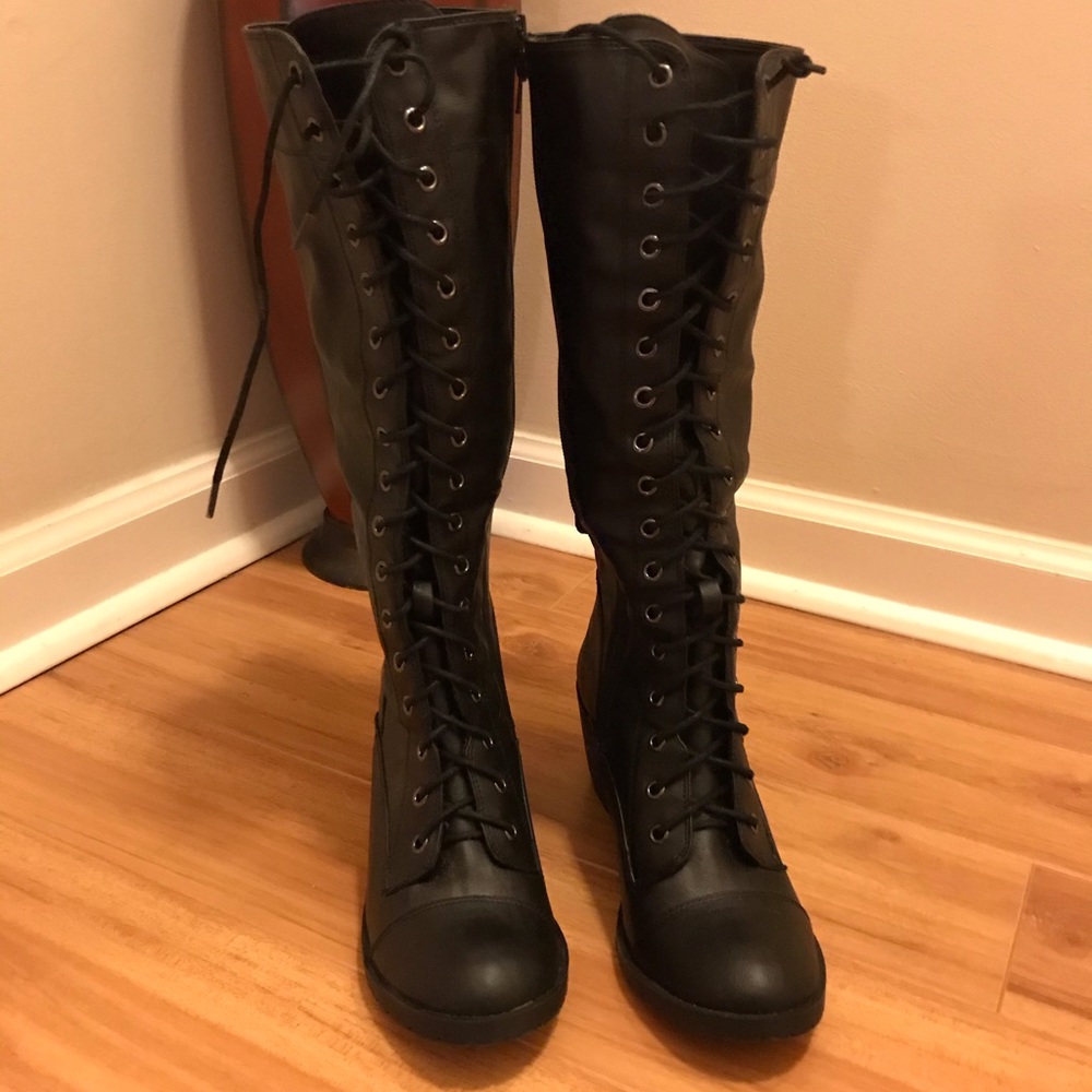 Knee high boots